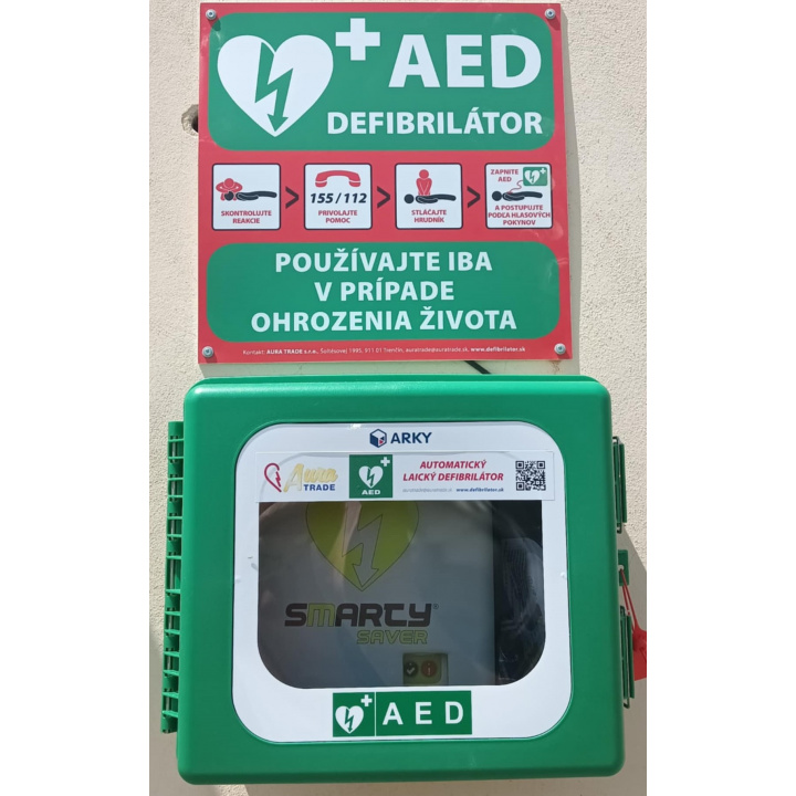 Menšia fotka pre článok AED Automatický externý defibrilátor