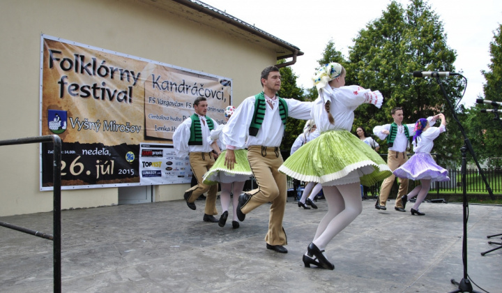 Festival vo Vyšnom Mirošove 26.7.2015