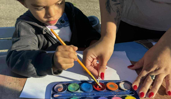 Rozvojový tím v akcii / Práca s deťmi v prirodzenom prostredí - foto