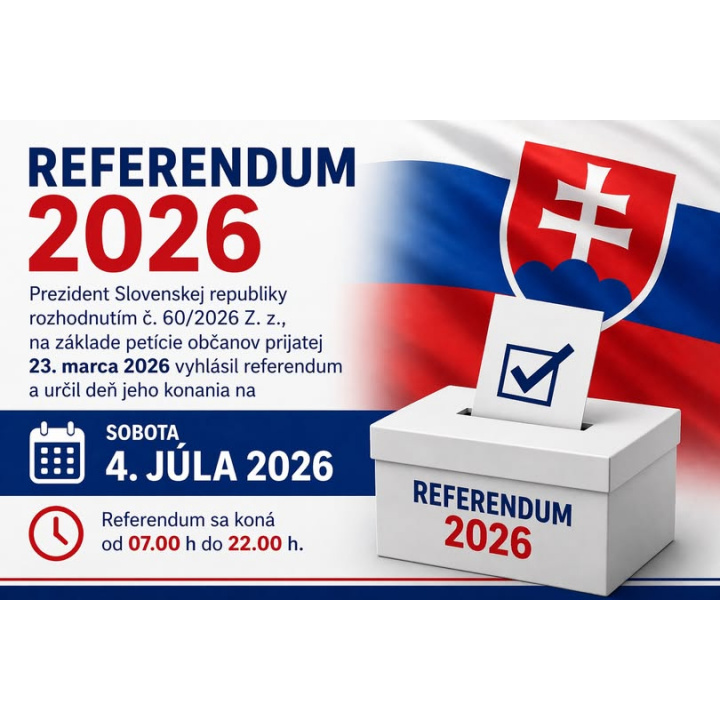 Menšia fotka pre článok Referendum - informácia o podmienkach práva hlasovať v referende