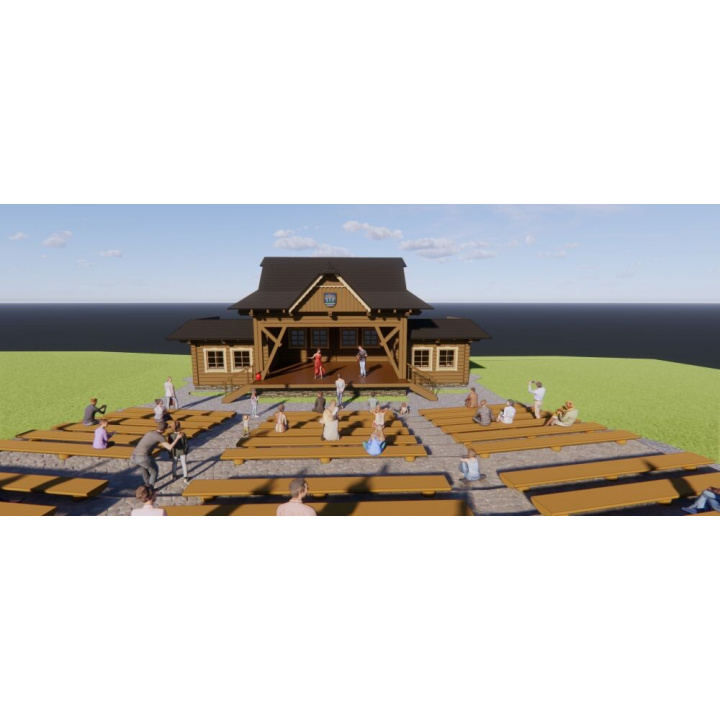 Menšia fotka pre článok Výstavba amfiteátra v obci Vyšný Mirošov - SCHVÁLENÉ