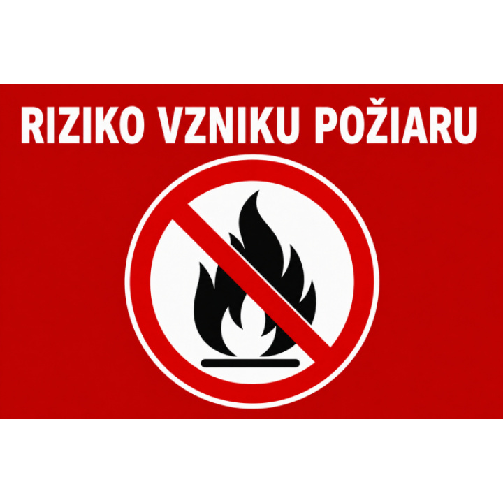 Menšia fotka pre článok Zvýšené nebezpečenstvo vzniku požiaru